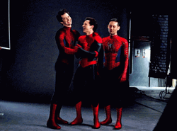 Tobey Maguire And Other Spider-Mans GIF