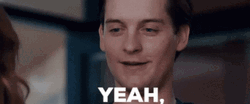 Tobey Maguire Saying Great GIF