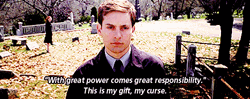 Tobey Maguire Walking Away GIF