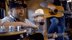Toby Keith Band Team Practicing GIF