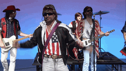Toby Keith End Performance GIF