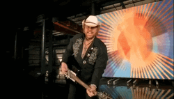 Toby Keith Rock Performance GIF