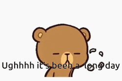 Today Drained Me Mocha Bear In Flames GIF