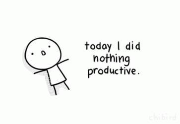 Today I Did Nothing Procrastination GIF