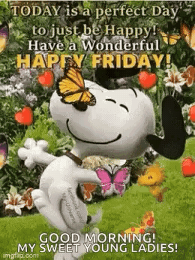 Today Is A Perfect Day To Just Be Happy Have A Wonderful Happy Friday ! GIF