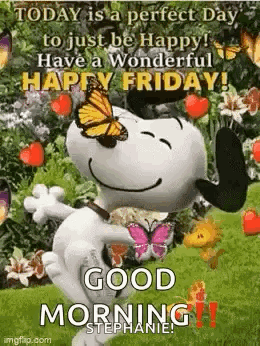 Today Is A Perfect Day To Just Be Happy Have A Wonderful Happy Friday ! GIF