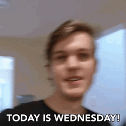 Today Is Wednesday Happy Guy