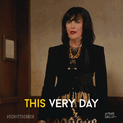 Todays The Day Catherine O'Hara GIF