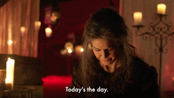Todays The Day Sad Lady Looking Down GIF