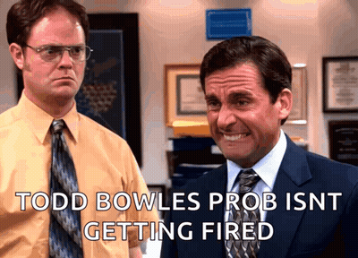 Todd Bowles Prob Isn't Getting Fired Two Men GIF