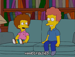Todd Flanders Teaching How Hands Folded GIF