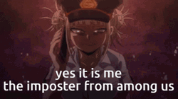 Toga Himiko As The Impostor Policewoman GIF