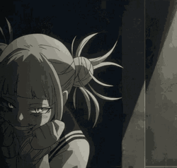 Toga Himiko MHA Beaten Up Trying To Be Cute GIF