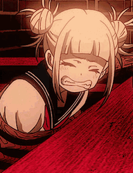 Toga Himiko MHA Tied Up Eek GIF