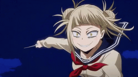 Toga Himiko Strong Offensive Attacks GIF
