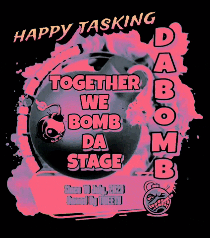 Together We Bomb Da Stage GIF