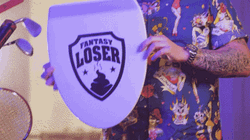 Toilet Cover Medal Fantasy Football GIF