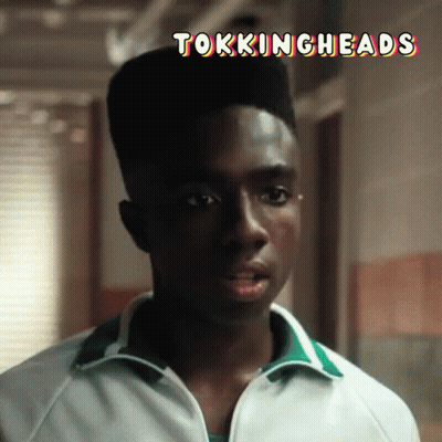 Tokingheads Text Above Man's Face GIF