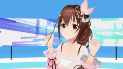 Tokino Sora Timid Anime GIF
