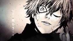 Tokyo Ghoul Anime Kaneki Stare GIF