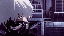 Tokyo Ghoul Kaneki Side Eyes GIF