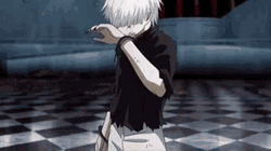 Tokyo Ghoul Kaneki Wiping Mouth GIF