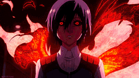 Tokyo Ghoul Touka Kirishima GIF