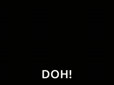 Tom And Jerry Cartoon Doh GIF