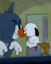 Tom And Jerry Puppy Tale 1954  Dog Lick GIF