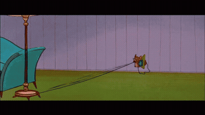Tom And Jerry Sitting On Couch GIF