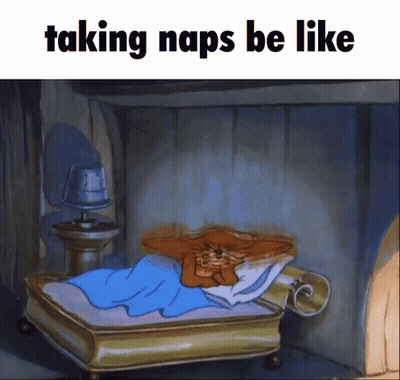 Tom And Jerry Taking Naps Be Like GIF