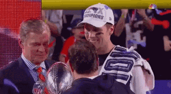 Tom Brady Lets Go Cheers For The Win GIF