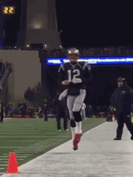 Tom Brady Lets Go Jumping GIF