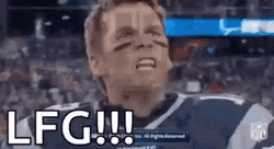 Tom Brady Lets Go GIF