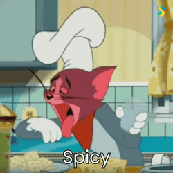 Tom Cat With Red Face GIF