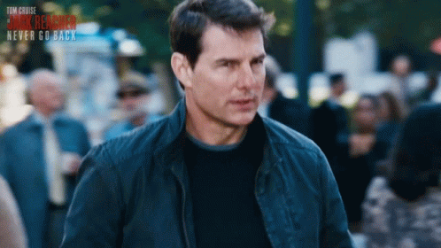 Tom Cruise 3 Dark Reacher Never Go Back GIF