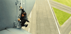 Tom Cruise Hangs From Chopper Mission Impossible GIF