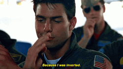 Tom Cruise Inverted Top Gun Film GIF