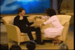 Tom Cruise Oprah Winfrey Lightning Strike Meme GIF