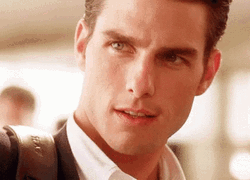 Tom Cruise Piercing Eyes Few Good Men GIF