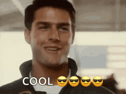 Tom Cruise Wearing Shades Cool GIF
