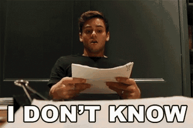 Tom Daley Idk GIF