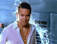 Tom DeLonge Enjoying Wet Tshirt GIF