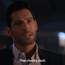 Tom Ellis That Cheeky Devil GIF