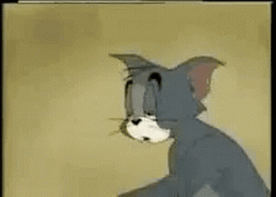Tom From Tom And Jerry Sitting GIF