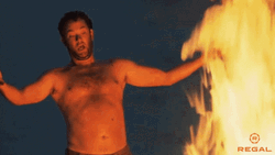 Tom Hanks On Fire GIF