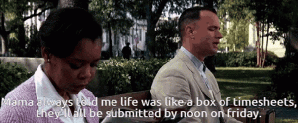 Tom Hanks Timesheet Meme GIF
