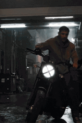 Tom Hardy Riding Motorcycle GIF