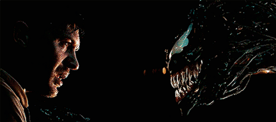 Tom Hardy Venom Face To Face GIF