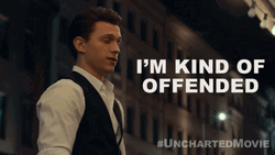 Tom Holland Saying Im Kind Of Offended GIF